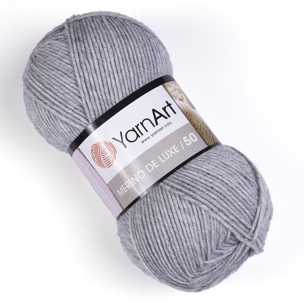 Пряжа YarnArt Merino De Luxe 50 (5 шт) #1