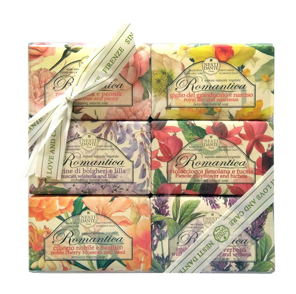 Набор мыла Nesti Dante Romantica Soap Set #1