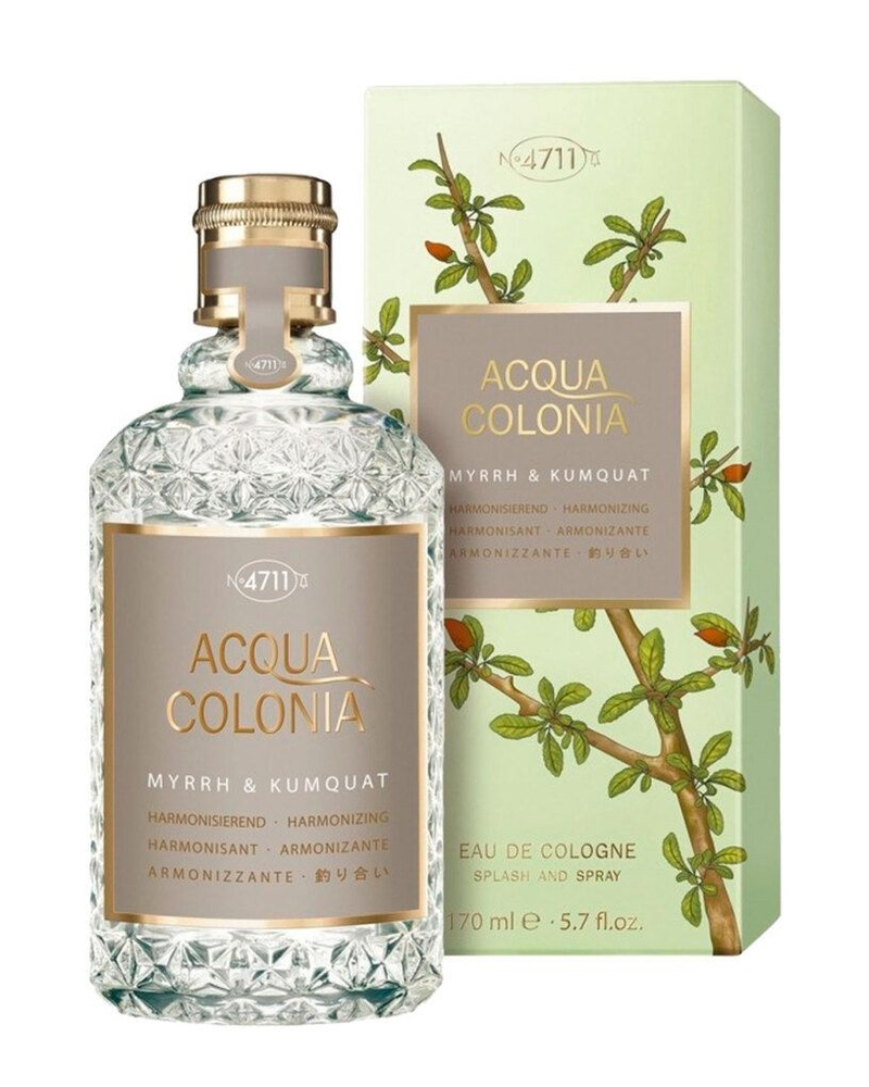 Maurer & Wirtz 4711 Acqua Colonia Colonia Myrrh & Kumquat edc Одеколон 170 мл #1