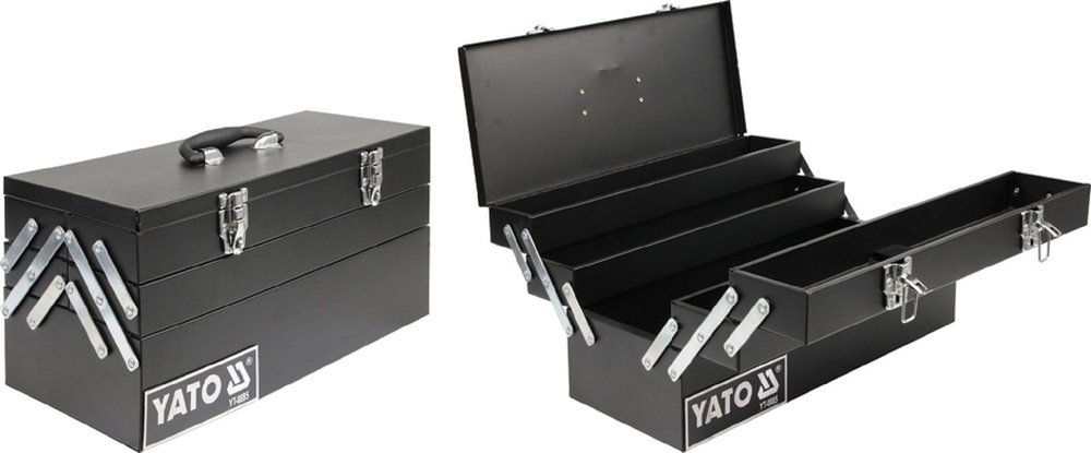 Yato Ящик для инструментов 46 х 20 х 22,5 см, 5 секц., 5 отд., 1 шт. #1