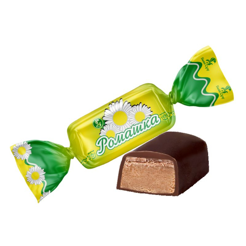 Конфеты шоколадные "Ромашка", 1 кг, БАЯН СУЛУ (Bayan Sulu), Казахстан  #1