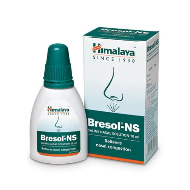 Капли-спрей для носа Бресол Хималая (Bresol-NS Saline Nasal Solution Himalaya), 10 мл  #1