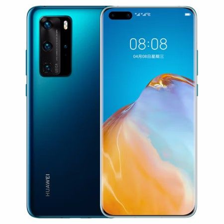 HUAWEI Смартфон P40 Pro Double SIM 5G Русский. 8/256 ГБ, темно-синий #1