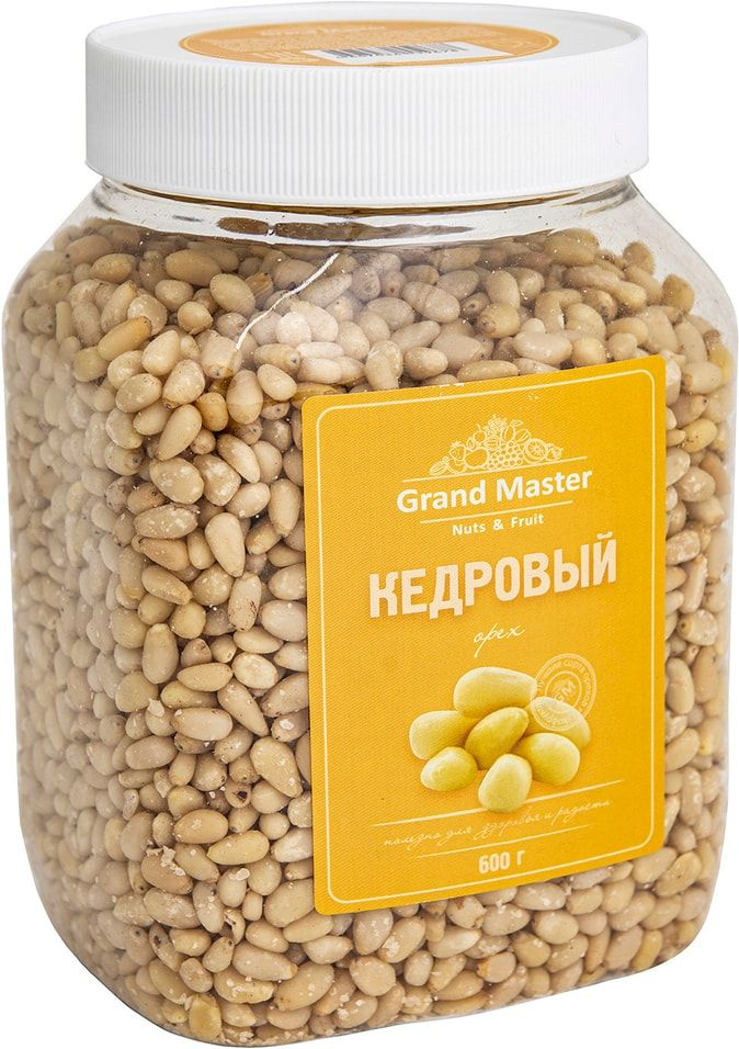 Орехи Grand Master Кедровые 600г #1