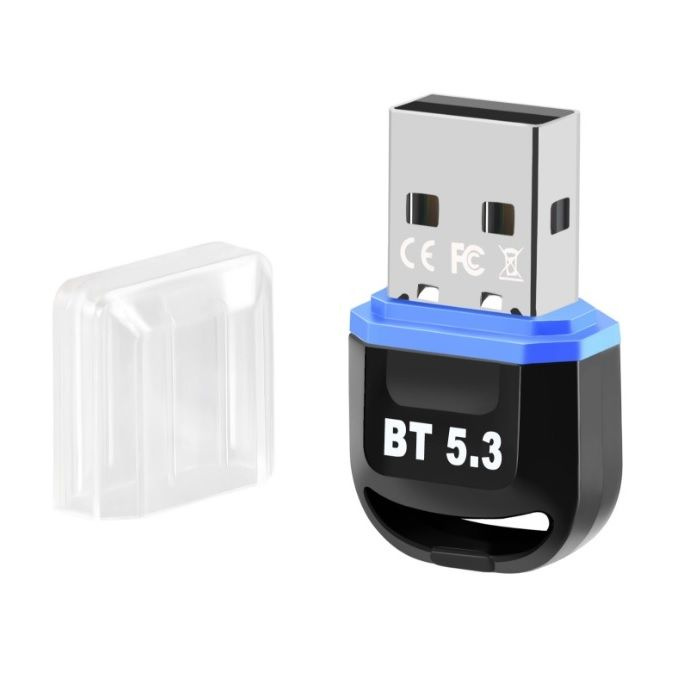Bluetooth 5.3 адаптер для компьютера, ПК, ноутбука, беспроводных наушников, для Windows 8.1 / 10 / 11, #1
