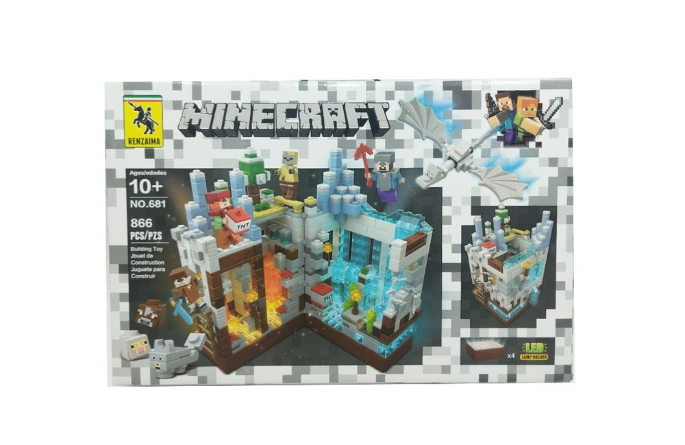 Лего майнкрафт детский конструктор для мальчиков и девочек - купить с ...