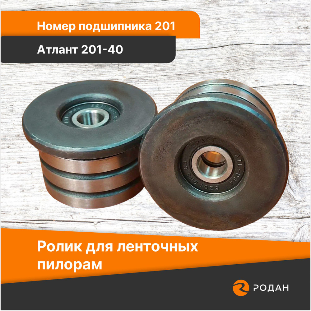 Ролики натяжные 201-40 для ленточных пил (2 шт.) #1