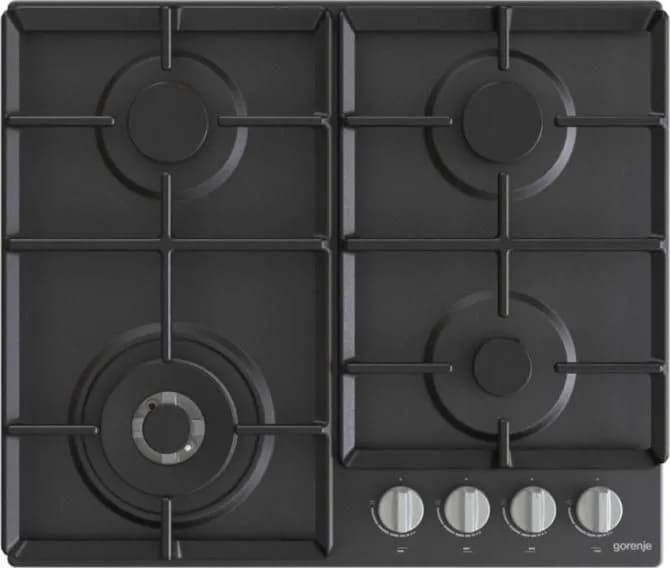 Gorenje Газовая варочная панель GW641EXB, черный, черный #1