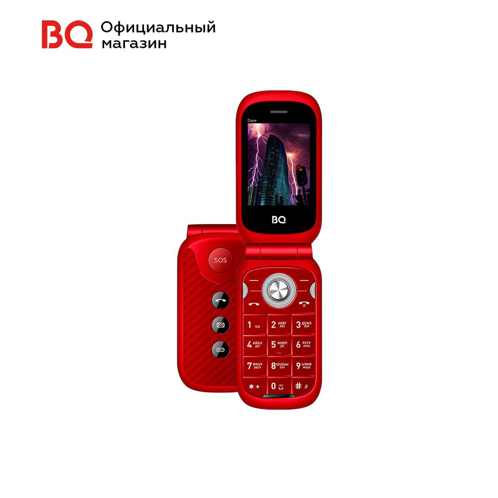 Мобильный телефон BQ 2451 Daze Red #1