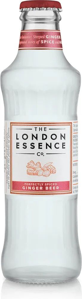 Тоник London Essence Perfectly Spiced Ginger Beer (Имбирное Пиво / Джинджер Бир), 6шт. по 0,2 л, газированный, #1