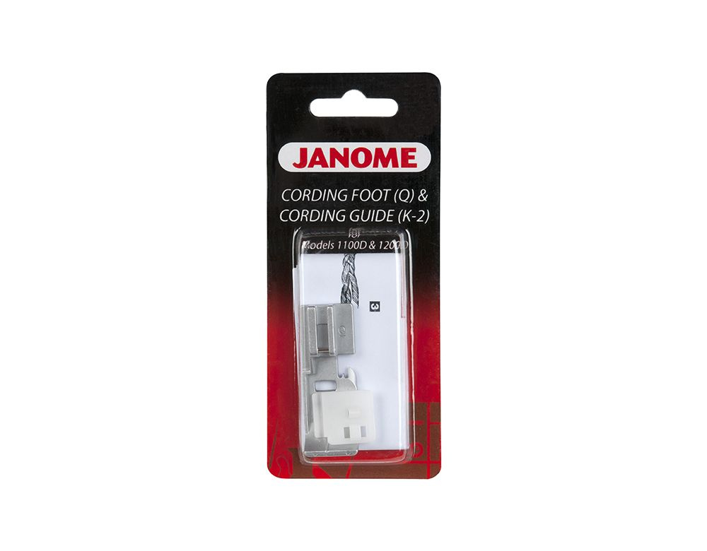 Комплект (Q) JANOME 200-817-004 для шнура с направителем К-2 (для коверлока Janome 1200D / ELNA 845) #1