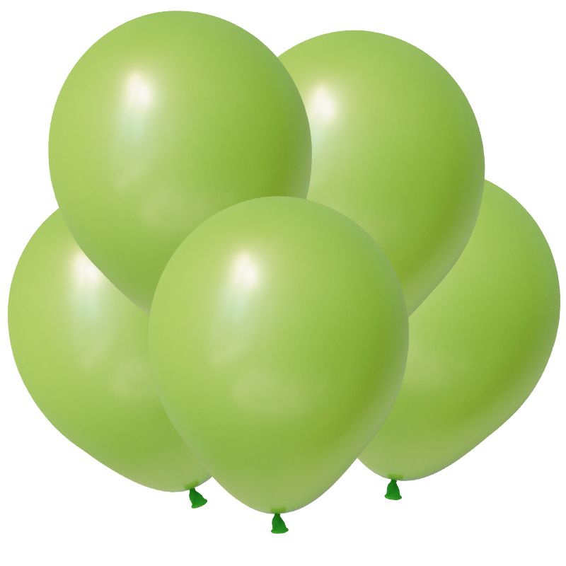 Набор воздушных шаров/Светло-зеленый, Пастель / Light green /12,5 см/100 шт.  #1