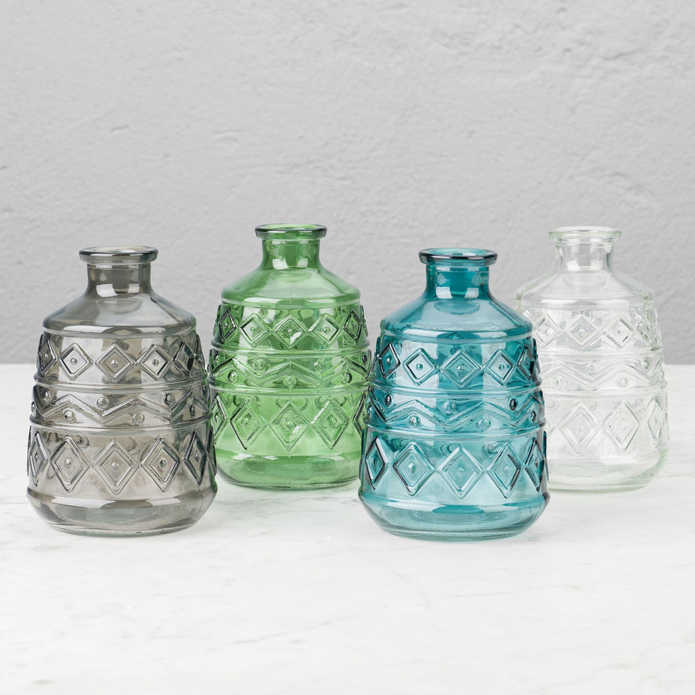 Набор из 4-х ваз Set Of 4 Glass Vases #1