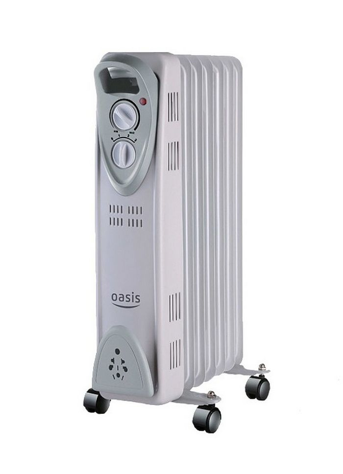Радиатор масляный электрический "Оазис" модель US-15 (1,5 кВт) UZS-15 Zerten.BS, OS, Аквилон  #1