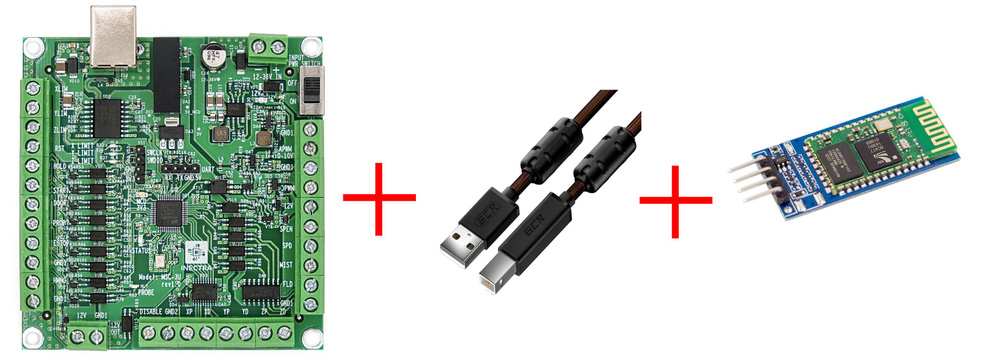 Электроника для ЧПУ Inectra Контроллер MSC-3U + USB-кабель 1.5м + Bluetooth-модуль  #1