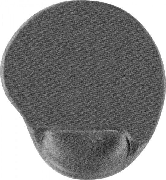 Defender Игровой коврик для мыши Коврик для мышки Easy Work серый, лайкра, 260х225х5 мм, черный  #1