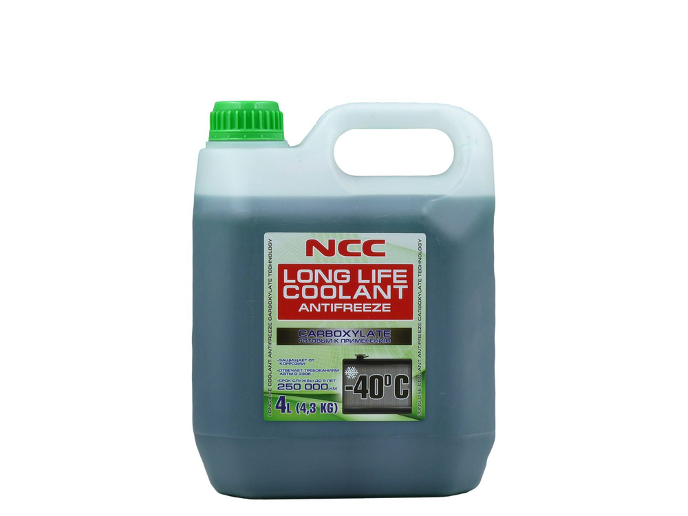 Антифриз NCC LLC CARBOXYLATE GREEN (G-12) 4 литра! #1