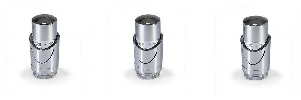 Термоголовка жидкостная M30х1.5. (хром) ZEISSLER арт:TH-D-0601 3шт. #1