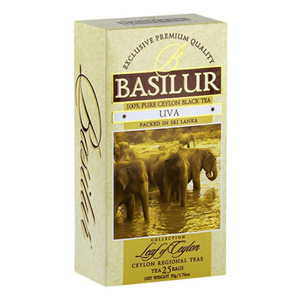 Чай черный Basilur Tea UVA цейлонский в пакетиках 1,7 г х 25 шт #1