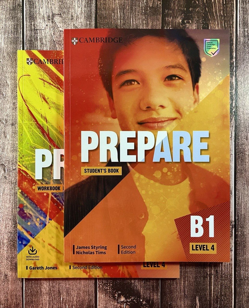 Prepare B1 Level 4.(ПОЛНЫЙ КОМЛЕКТ) Student Book. Workbook+ Webcode