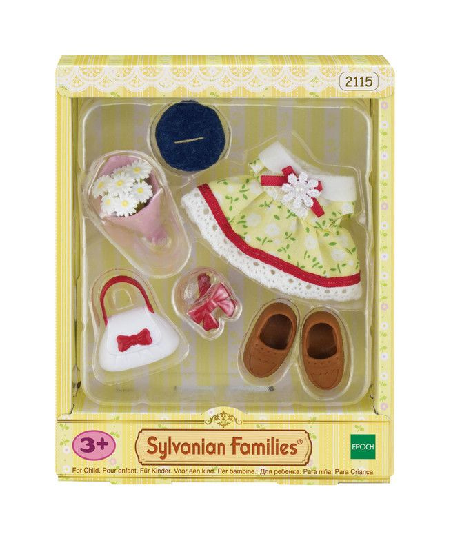 Набор Sylvanian Families Желтое платье #1