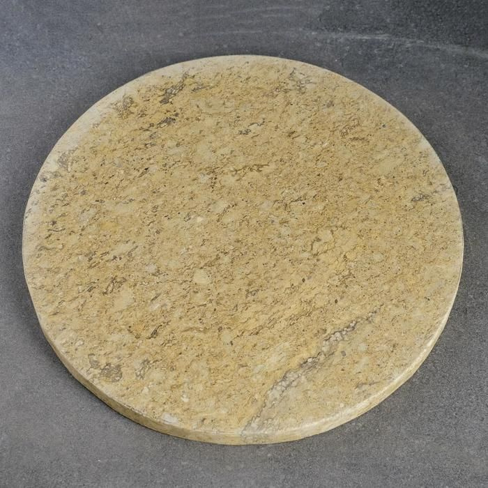 Пекарский камень Хорошие сувениры вулканический круглый, 30х2 см  #1