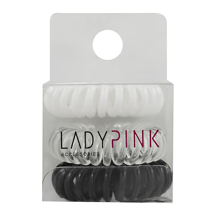 Набор резинок LADY PINK BASIC SLINKY box 3 шт #1