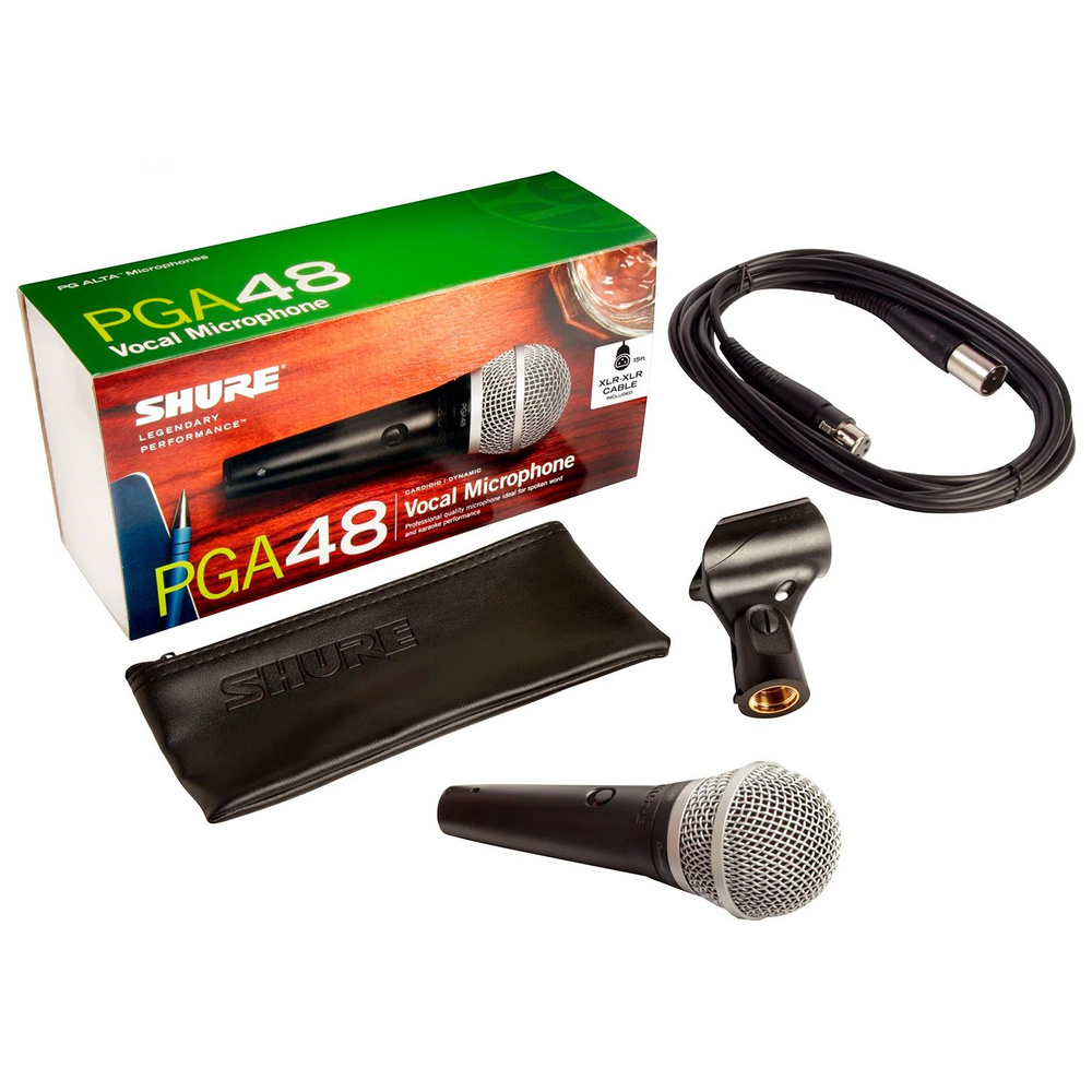 SHURE PGA48-XLR-E вокальный микрофон #1
