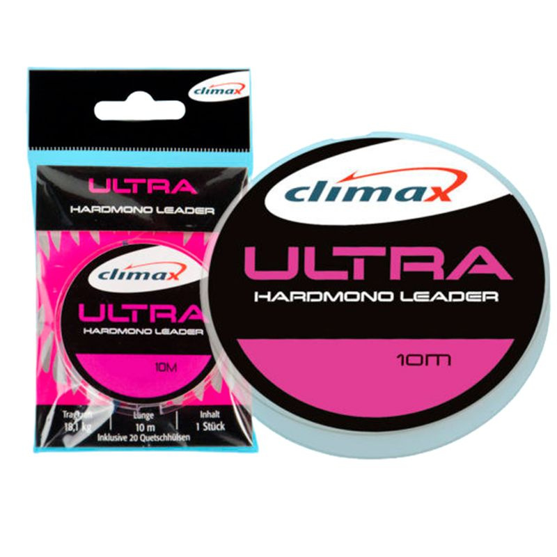 Поводковый материал Climax Ultra Hard Mono щучий 20lb 10m 9.1kg 0.50mm #1