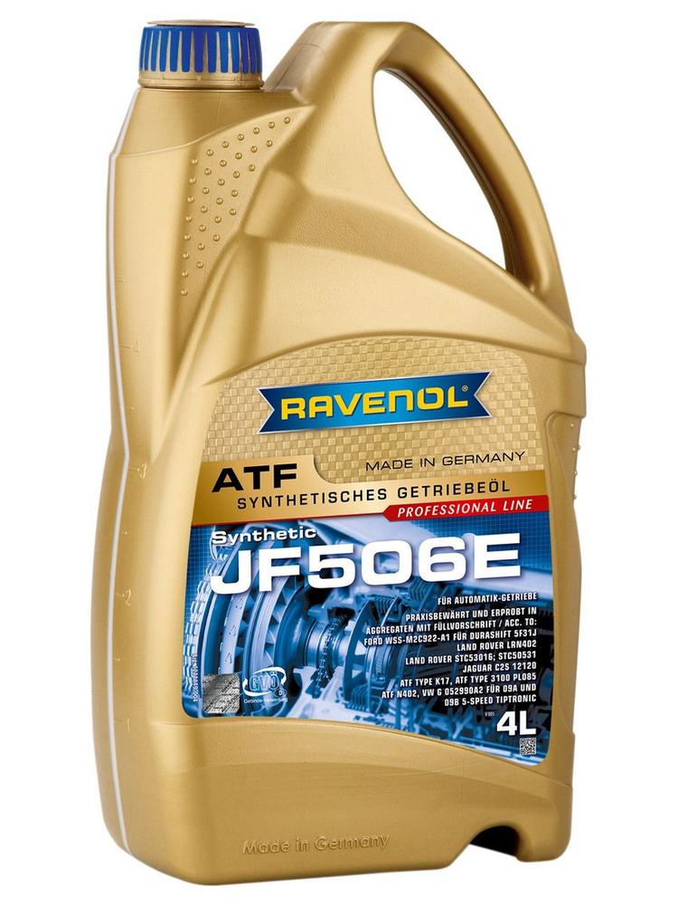Масло АКПП RAVENOL ATF JF506E, 4 литра #1