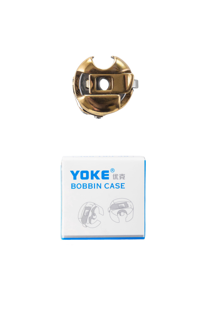 Шпульный колпачок YOKE золото, для промышленных прямострочных машин (стандартный челнок)  #1