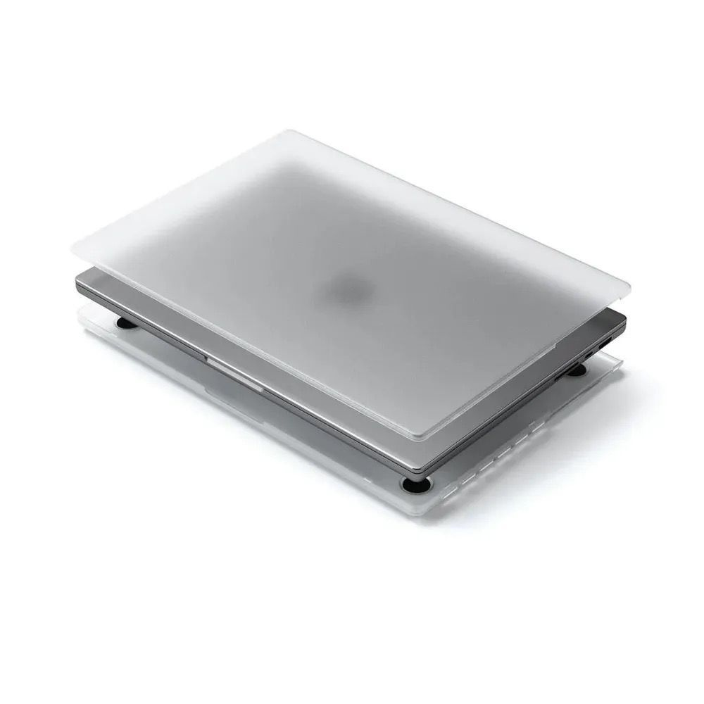 Чехол-накладка Satechi для MacBook Pro 14 (Clear mate) #1