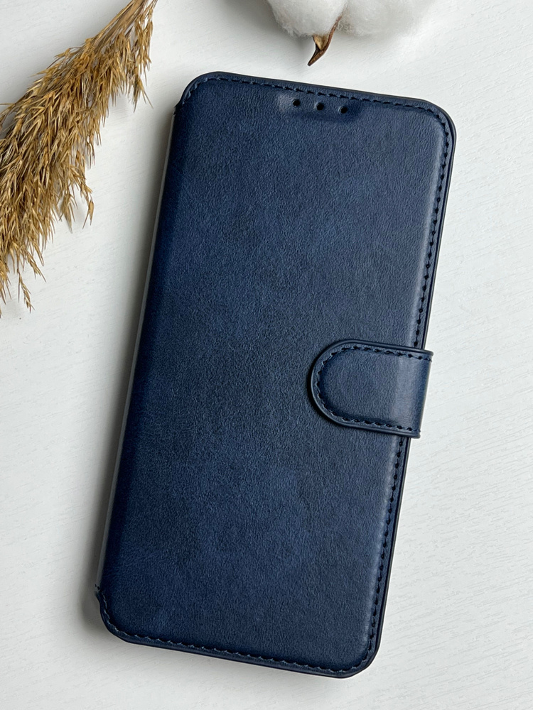 Чехол книжка для Tecno POVA 5 (4G) кожаный с магнитной застежкой ...
