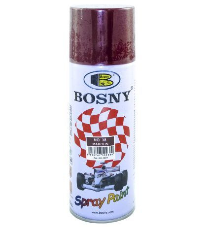 Bosny Краска автомобильная, цвет: бордовый, 400 мл, 1 шт. #1