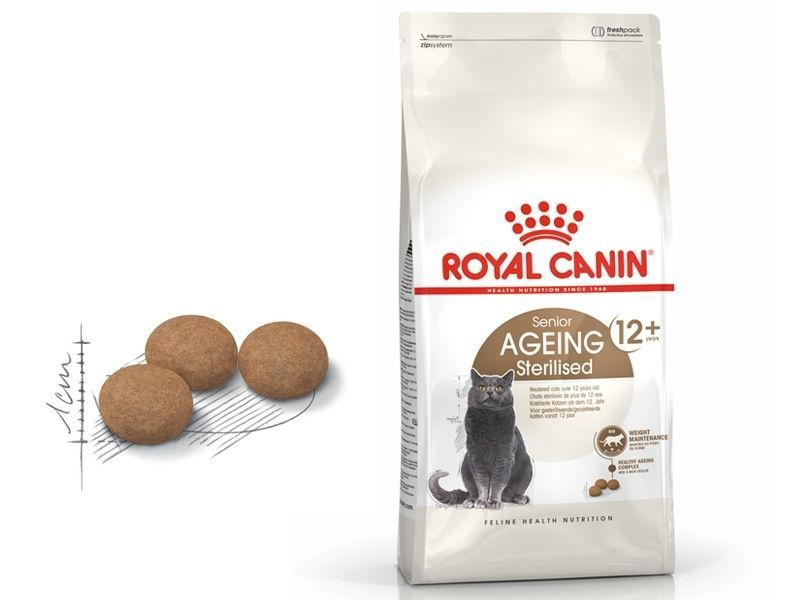 Сухой корм для стерилизованных пожилых кошек Royal Canin Sterilised Ageing 12+ старше 12 лет, 2 кг  #1