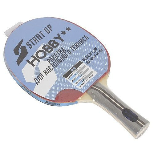 ракетка для настольного тенниса Start Up Hobby 2Star (9874) (прямая ручка)  #1