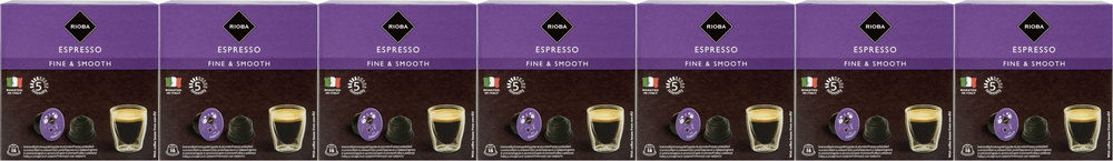 Кофе Rioba Dolce Gusto Espresso в капсулах 7 г х 16 шт, комплект: 7 упаковок по 112 г  #1