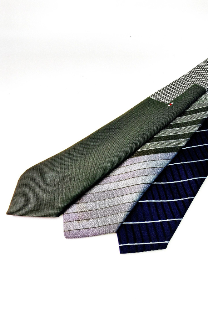 Комплект из 3 ретро-галстуков для мужчин #1