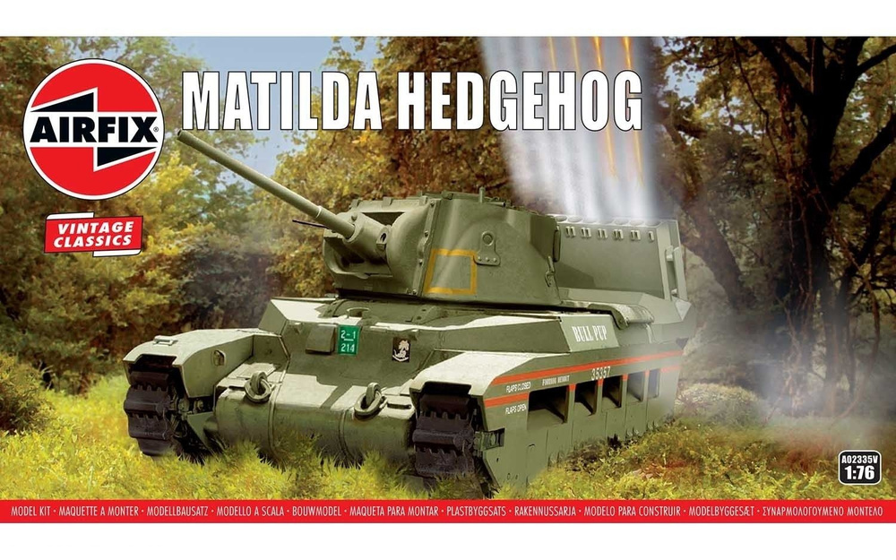 Airfix A02335V Сборная модель танка Matilda Hedgehog #1