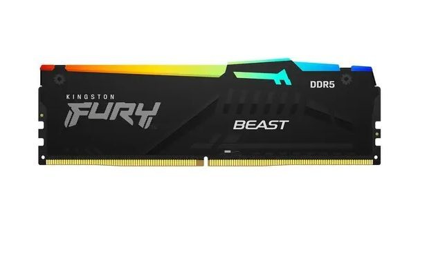 Kingston Оперативная память Модуль памяти Kingston 16GB FURY Beast Black XMP Gaming Memory DDR5 DIMM #1