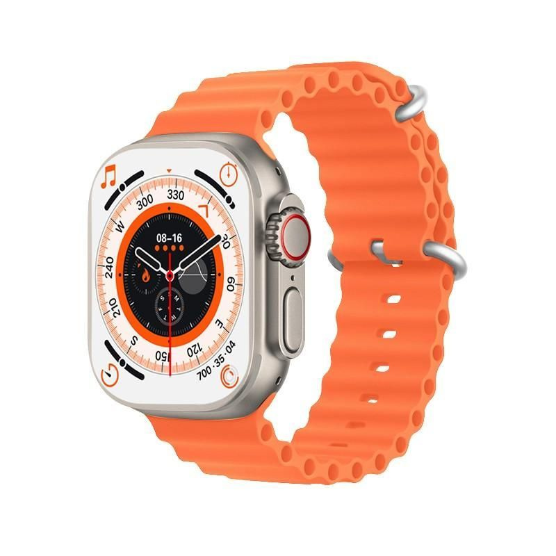 HIwatch PRO Умные часы SmartWatch 8 Ultra, 49mm, T800 U Orange #1