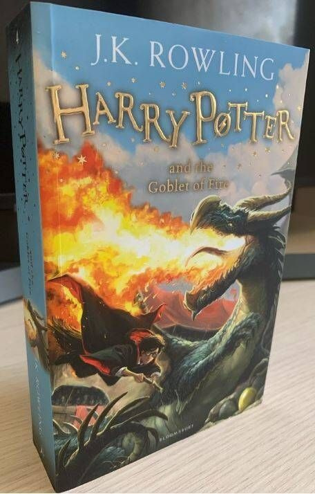 Harry Potter and the Goblet of Fire J.K. Rowling Гарри Поттер и Кубок Огня Д.К. Роулинг / Книги на английском #1