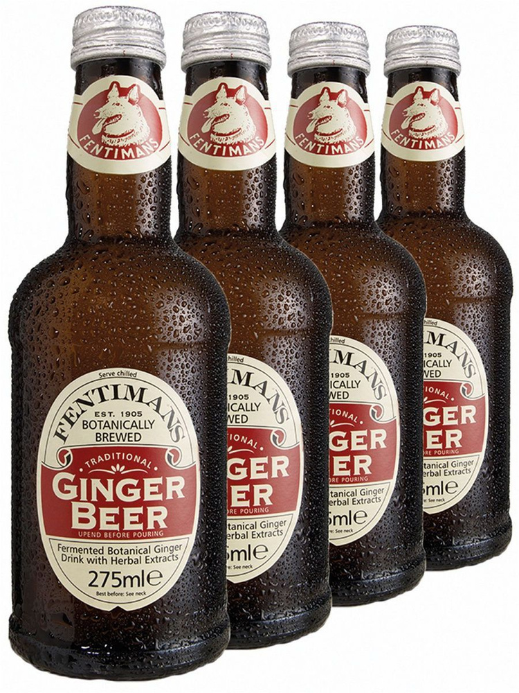 Лимонад Fentimans Ginger Beer, 0.275 л х 4 бут #1