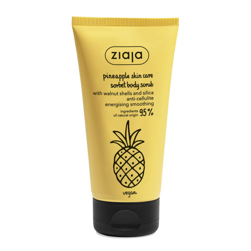 Ziaja Pineapple skin care Скраб для тела с сорбетом, 160 мл #1