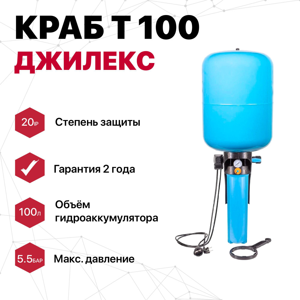 Комплексное решение автоматизации на баке Джилекс КРАБ-Т 100  #1