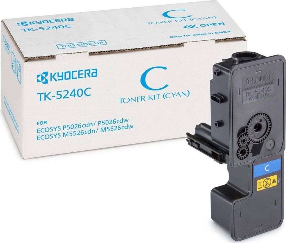 Картридж Kyocera TK-5240C (1T02R7CNL0) для Kyocera P5026cdn/cdw M5526cdn/cdw cyan 3000, страниц  #1