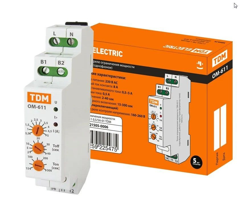TDM Electric Контактор - купить с доставкой по выгодным ценам в ...