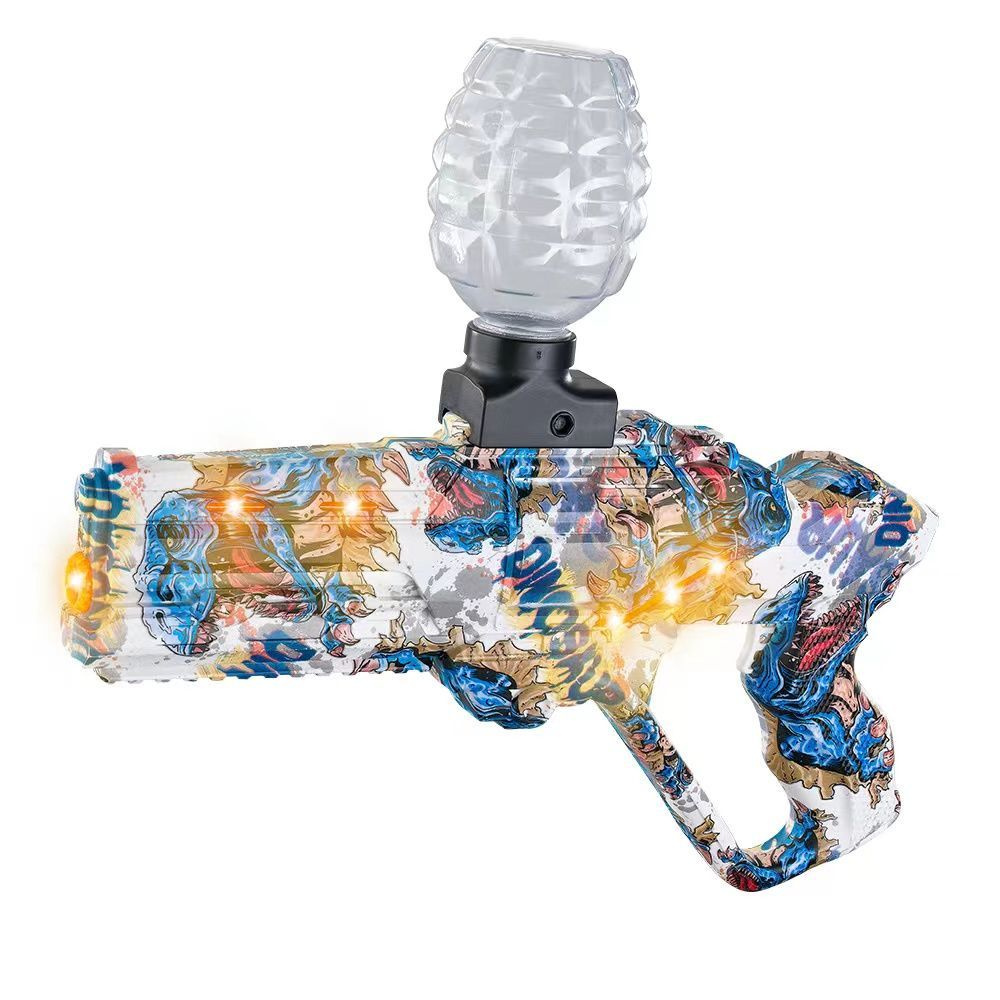 Гидрогелевый Автомат ALIEN с подсветкой стреляющий гелевыми шариками - орбизами / Детское игрушечное #1