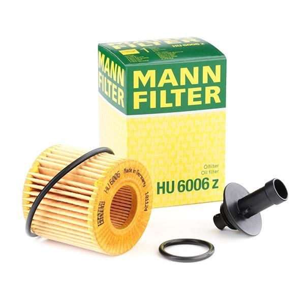 Фильтр масляный MANN-FILTER HU6006Z Германия, для Toyota/Subaru #1