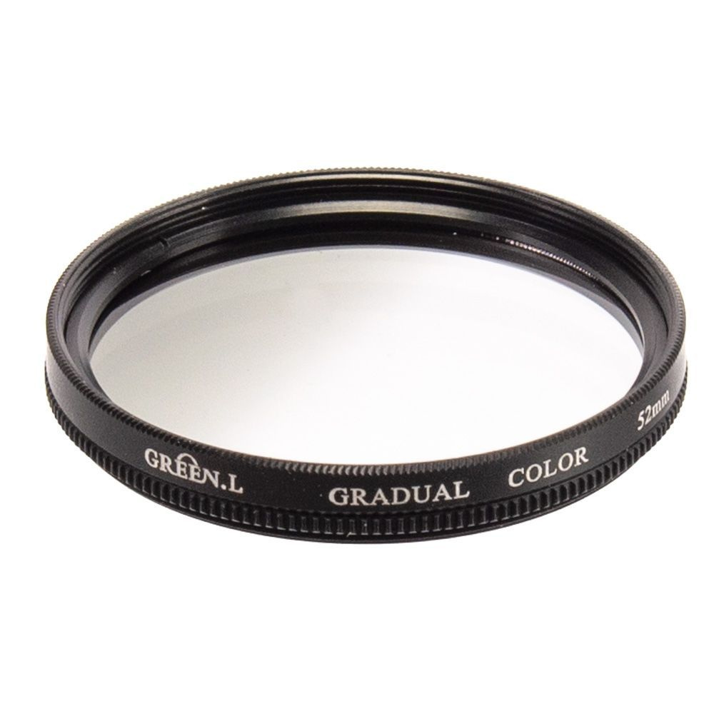 Светофильтр Green-L градиентный нейтрально-серый (gradual color grey) - 52mm  #1